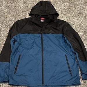 Men's Black and Blue Windbreaker by Gerry.